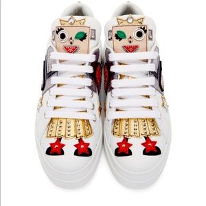 Prada embellished Robot sneakers
